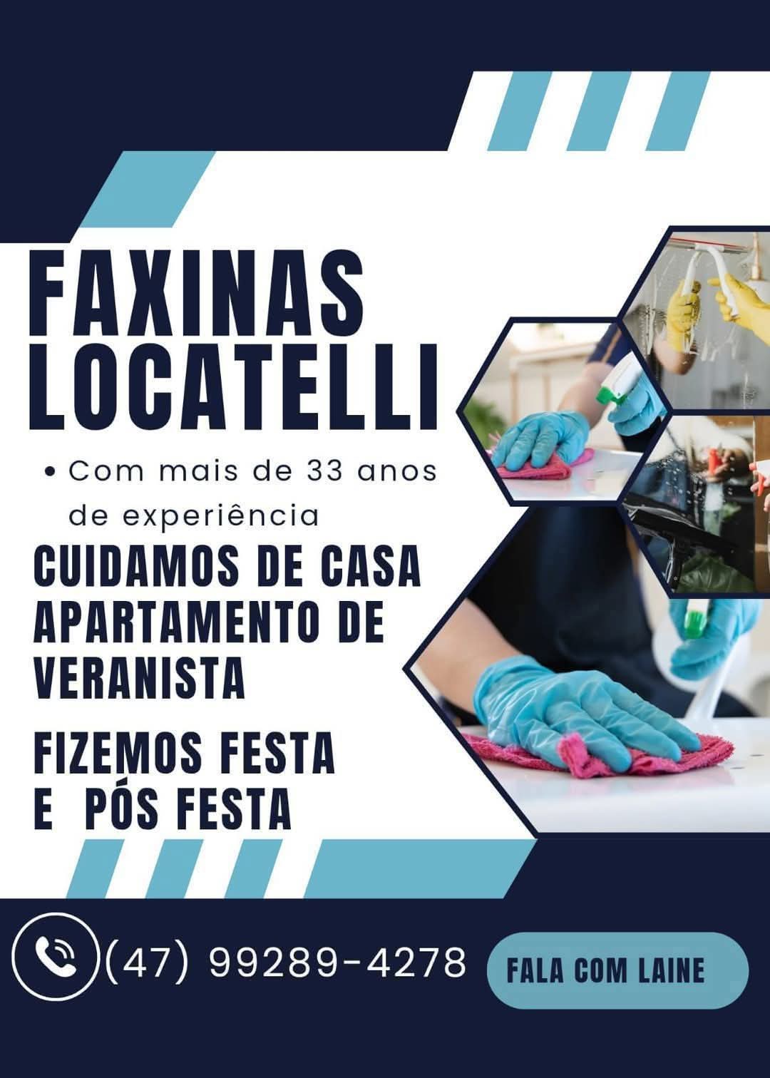 Logo Faxinas Locatelli